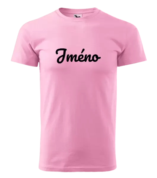 Pánské tričko Vlastní jméno