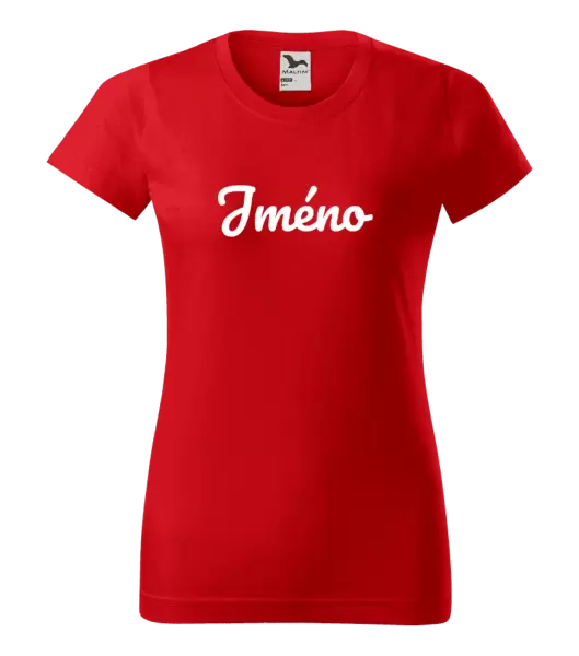 Dámské tričko Vlastní jméno