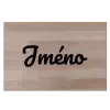 Bukové prkénko Vlastní jméno