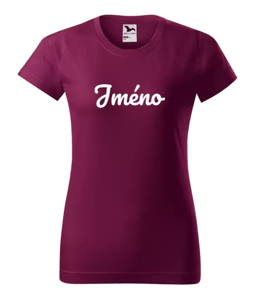 Dámské tričko Vlastní jméno