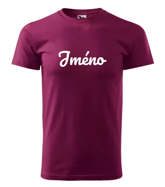 Pánské tričko Vlastní jméno
