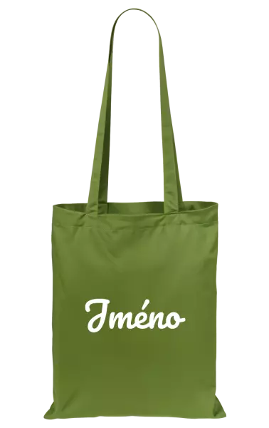 Látková taška Vlastní jméno