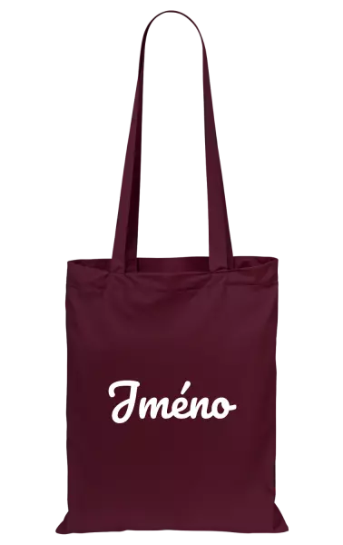 Látková taška Vlastní jméno