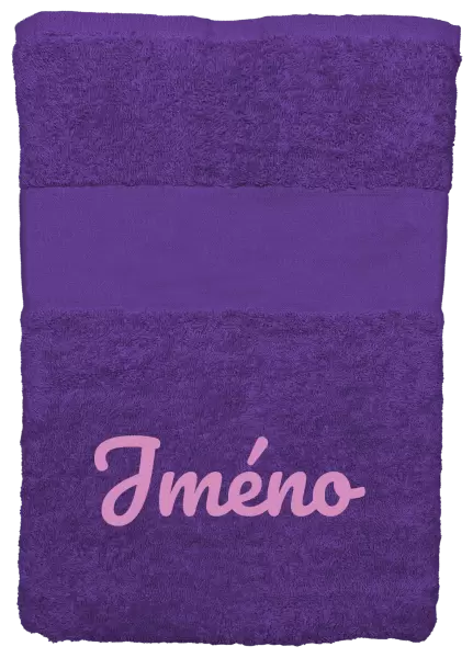 Ručník (50x100 cm) Vlastní jméno