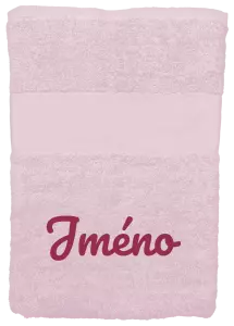 Ručník (50x100 cm) Vlastní jméno