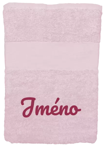 Ručník (50x100 cm) Vlastní jméno