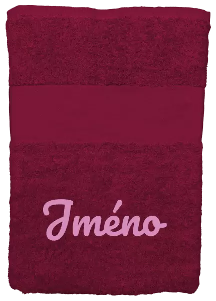 Ručník (50x100 cm) Vlastní jméno