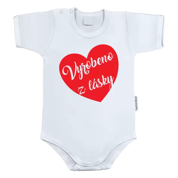 Dětské body Vyrobeno z lásky