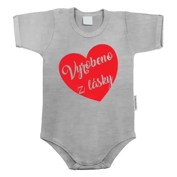 Dětské body Vyrobeno z lásky