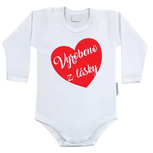 Dětské body Vyrobeno z lásky