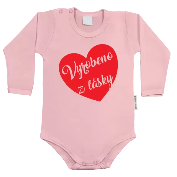 Dětské body Vyrobeno z lásky