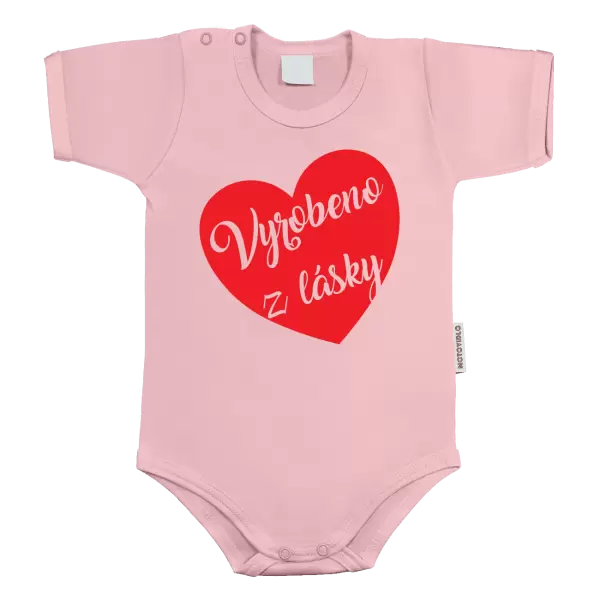 Dětské body Vyrobeno z lásky