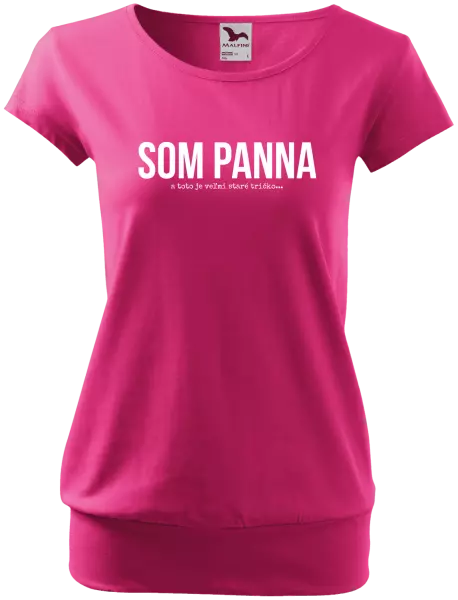 Dámske tričko Som panna a toto je veľmi staré tričko