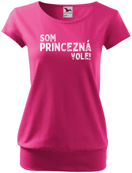 Dámske tričko Som princezná vole!