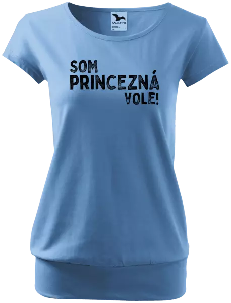Dámske tričko Som princezná vole!