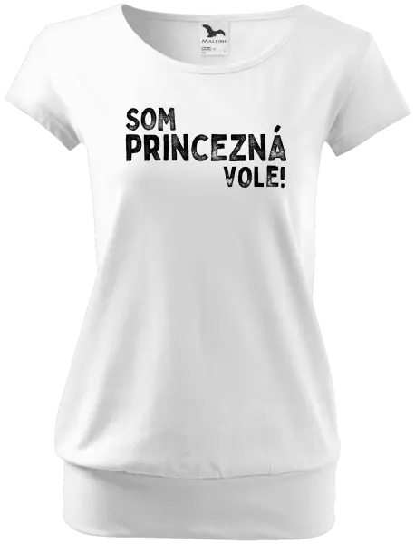 Dámske tričko Som princezná vole!