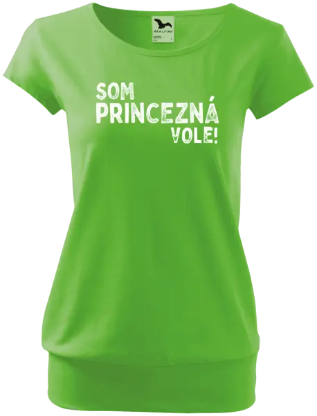 Dámske tričko Som princezná vole!