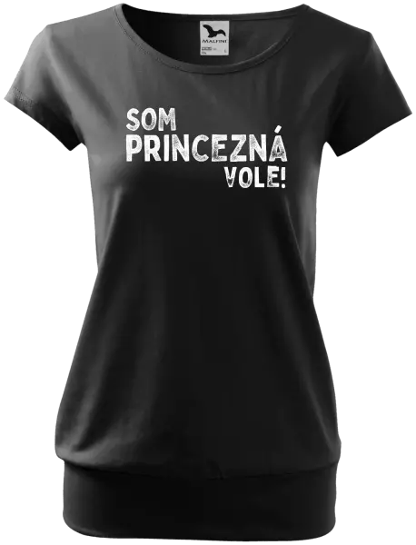 Dámske tričko Som princezná vole!