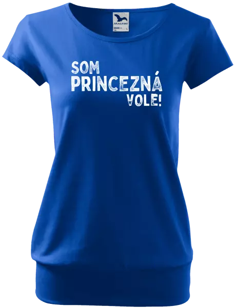 Dámske tričko Som princezná vole!