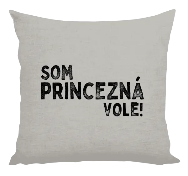 Vankúš Som princezná vole!