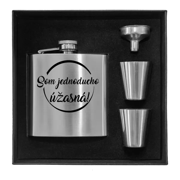 Ploskačka v krabičke Som jednoducho úžasná!