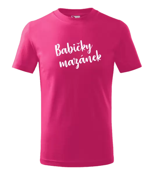 Dětské tričko Babičky mazánek