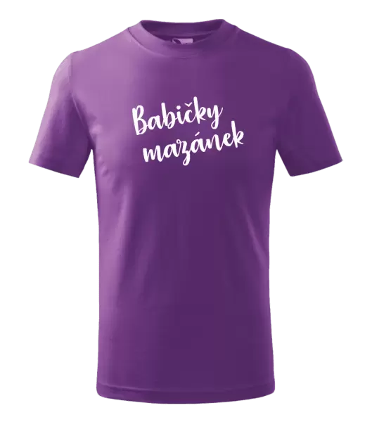 Dětské tričko Babičky mazánek