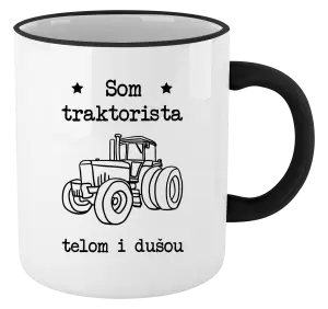 Hrnček Som traktorista telom i dušou