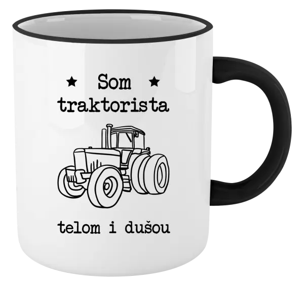 Hrnček Som traktorista telom i dušou