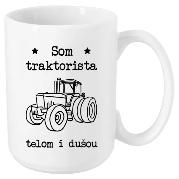 Hrnček Som traktorista telom i dušou