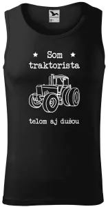 Pánske tielko Som traktorista telom i dušou