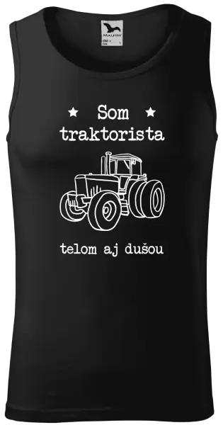 Pánske tielko Som traktorista telom i dušou