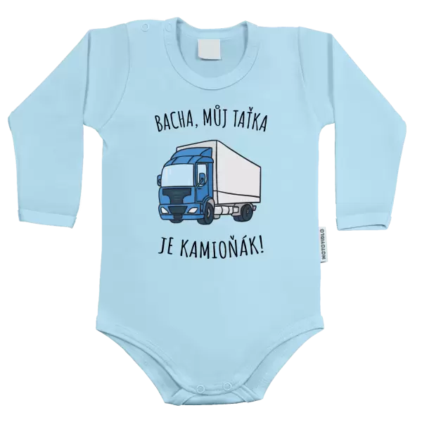 Dětské body Bacha, můj taťka je kamioňák!