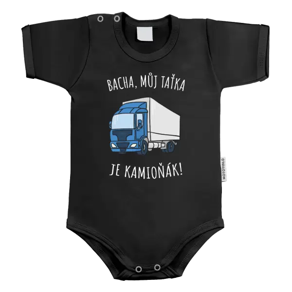 Dětské body Bacha, můj taťka je kamioňák!