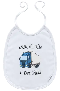 Dětský bryndák Bacha, můj taťka je kamioňák!