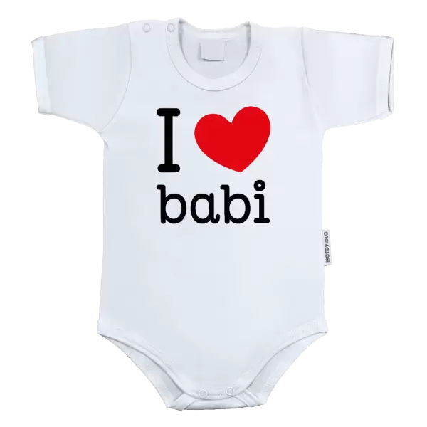 Dětské body I love babi