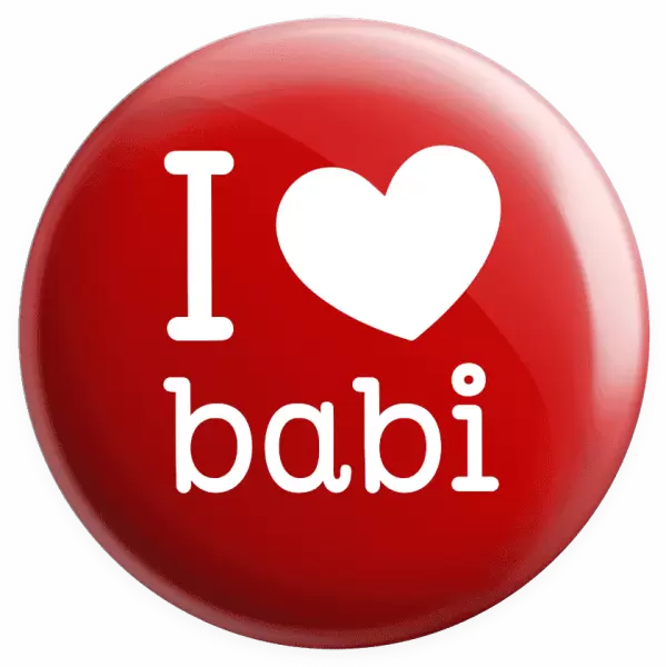 Placka I love babi