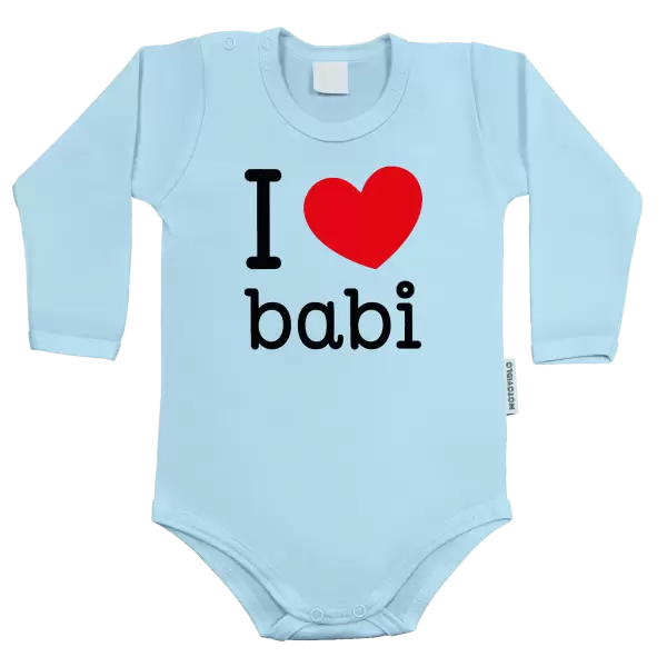Dětské body I love babi