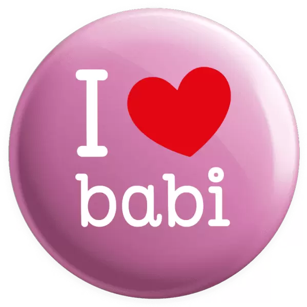 Placka I love babi