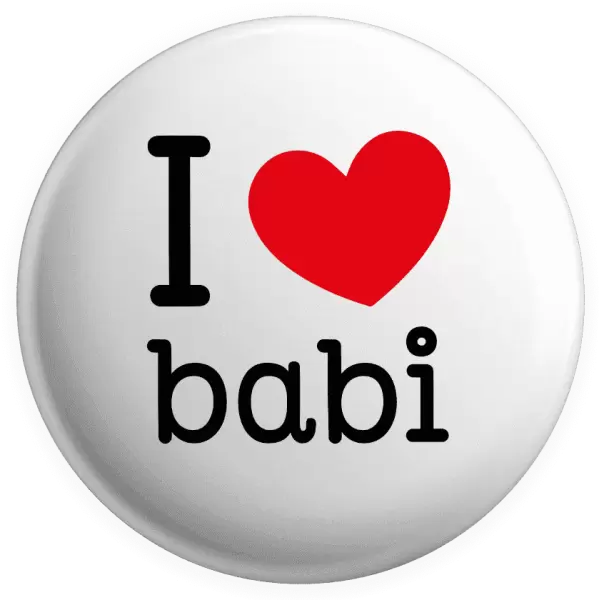 Placka I love babi