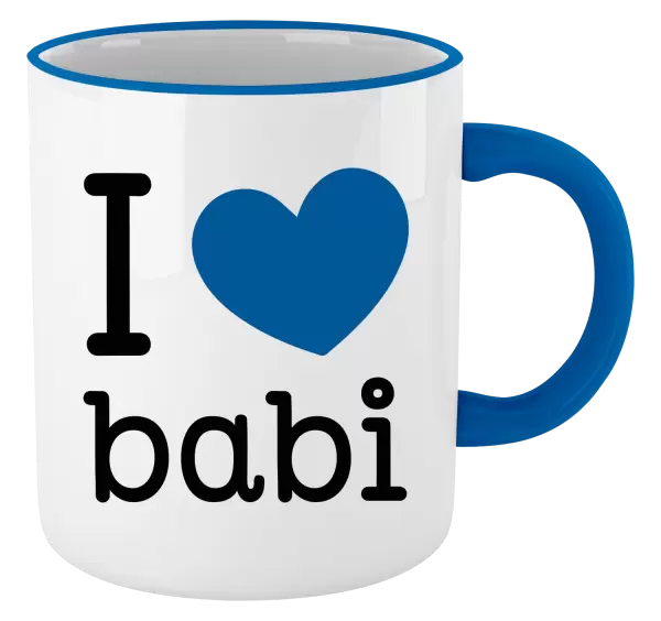Hrnek I love babi