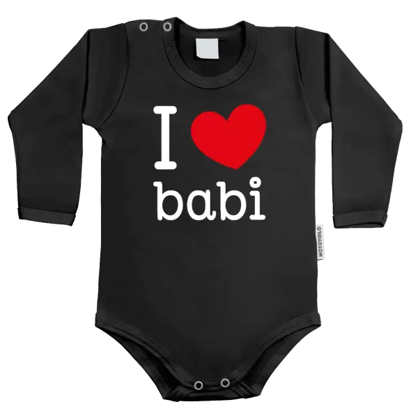 Dětské body I love babi