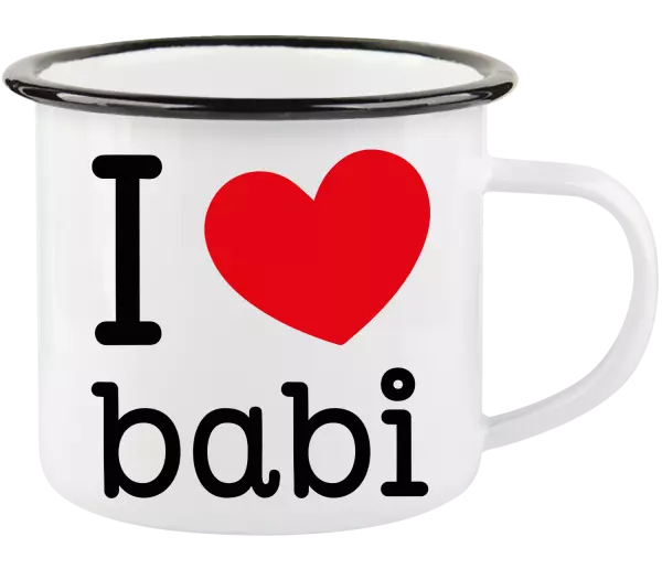 Plecháček I love babi