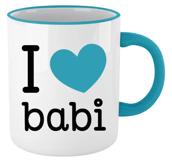 Hrnek I love babi
