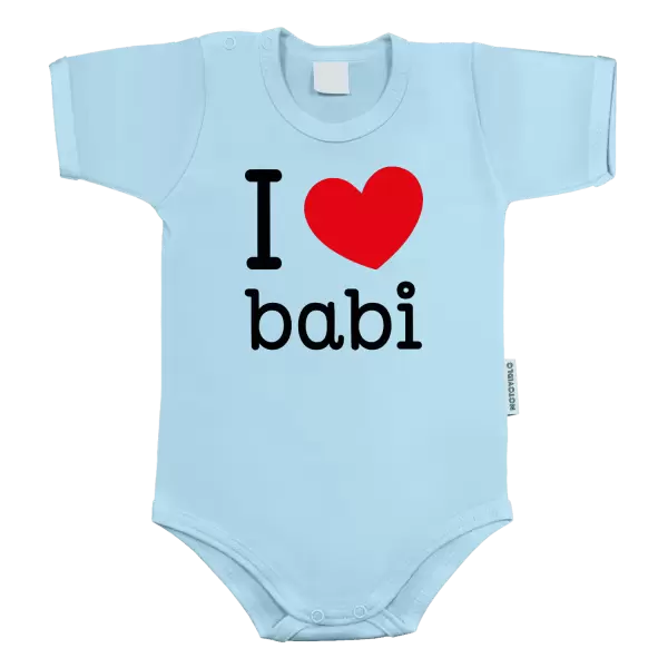 Dětské body I love babi