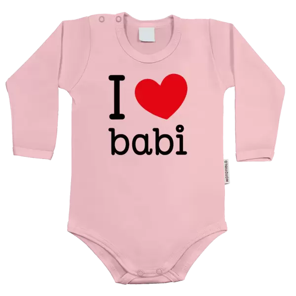 Dětské body I love babi