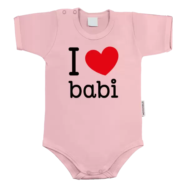 Dětské body I love babi