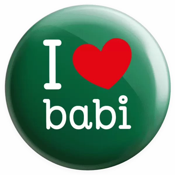 Placka I love babi