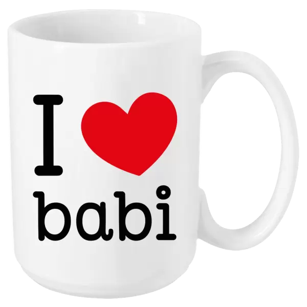 Hrnek I love babi