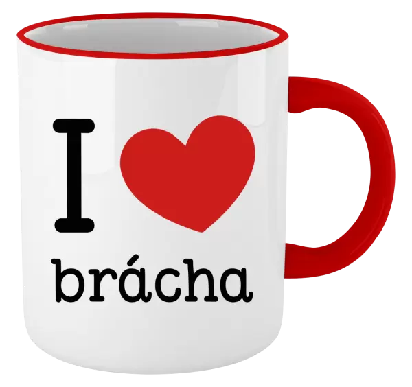Hrnek I love brácha